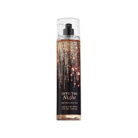 bath and body works into the night mist